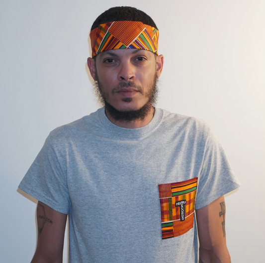 African Print Headband