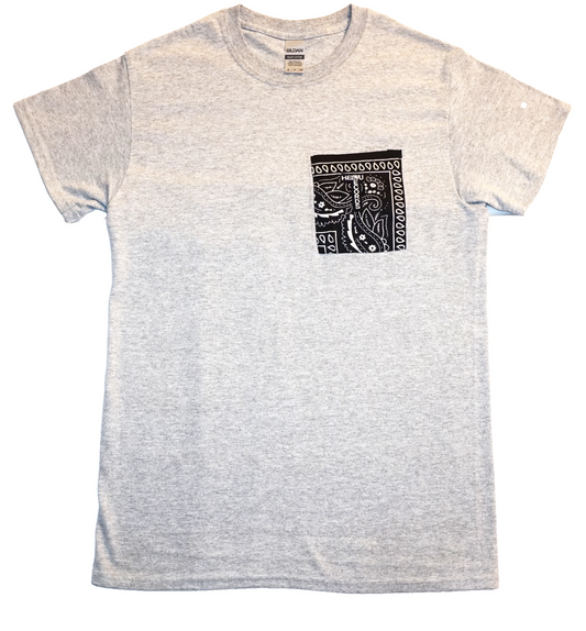 Heru Records Tee Black bandanna