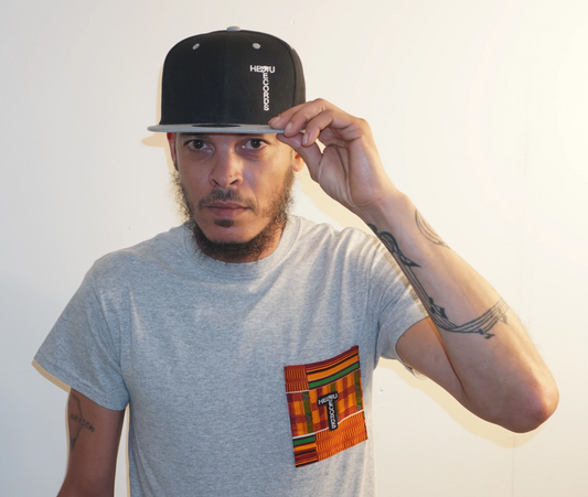 Heru Records Snapback Black/Grey